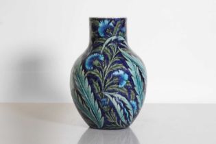 An earthenware Iznik-style vase,