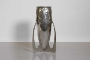 A 'Tudric' pewter vase,