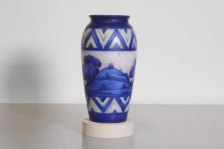 A Moorcroft 'Dawn' vase,