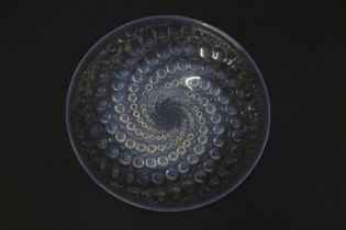 A Lalique 'Volutes' plate,