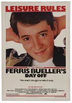 A 'Ferris Bueller's Day Off' one sheet film poster,