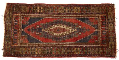 A Caucasian Afshar pattern rug,