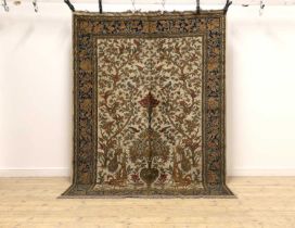 A Kirman rug