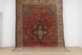 A Sarough carpet,