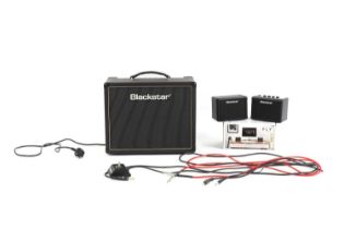 A Blackstar HT-5 guitar amplifier,
