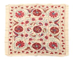 An Uzbek Suzani textile