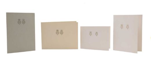 A group of four signed Royal Christmas cards