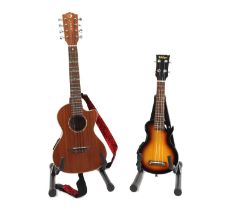 Two ukuleles,