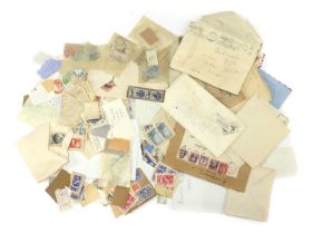 A quantity of overseas stamps,
