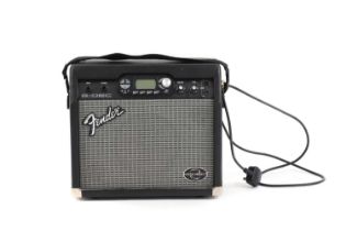 A Fender G-Dec modelling guitar amplifier,