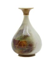 A Royal Worcester porcelain vase