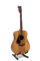 A Yamaha 'Dreadnought' FG720SL acoustic guitar,