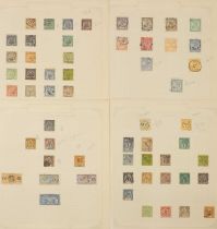 A collection of stamps