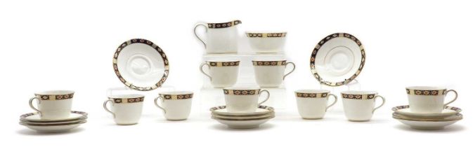 A Royal Crown Derby porcelain tea service