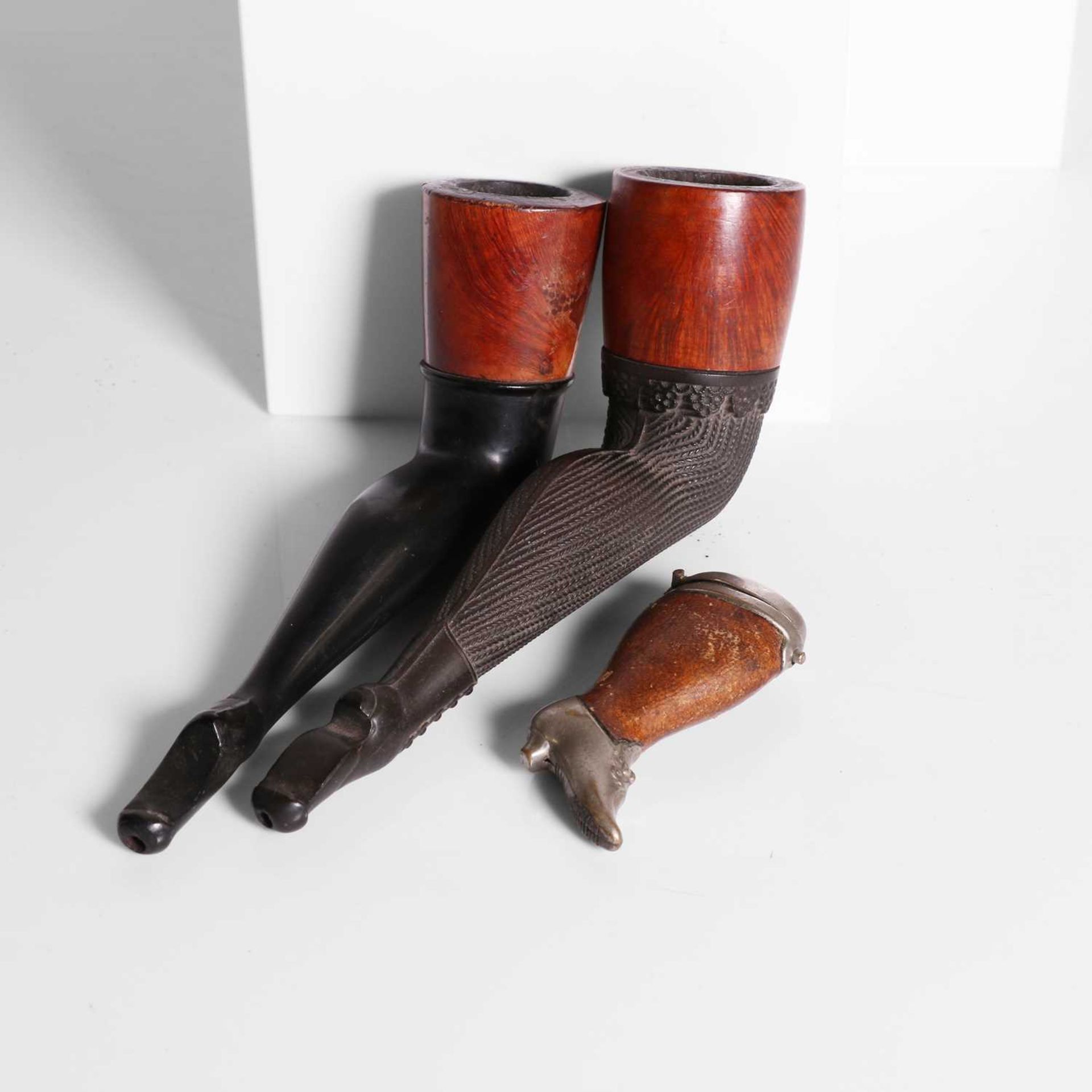 Two tobacco pipes, - Image 5 of 6