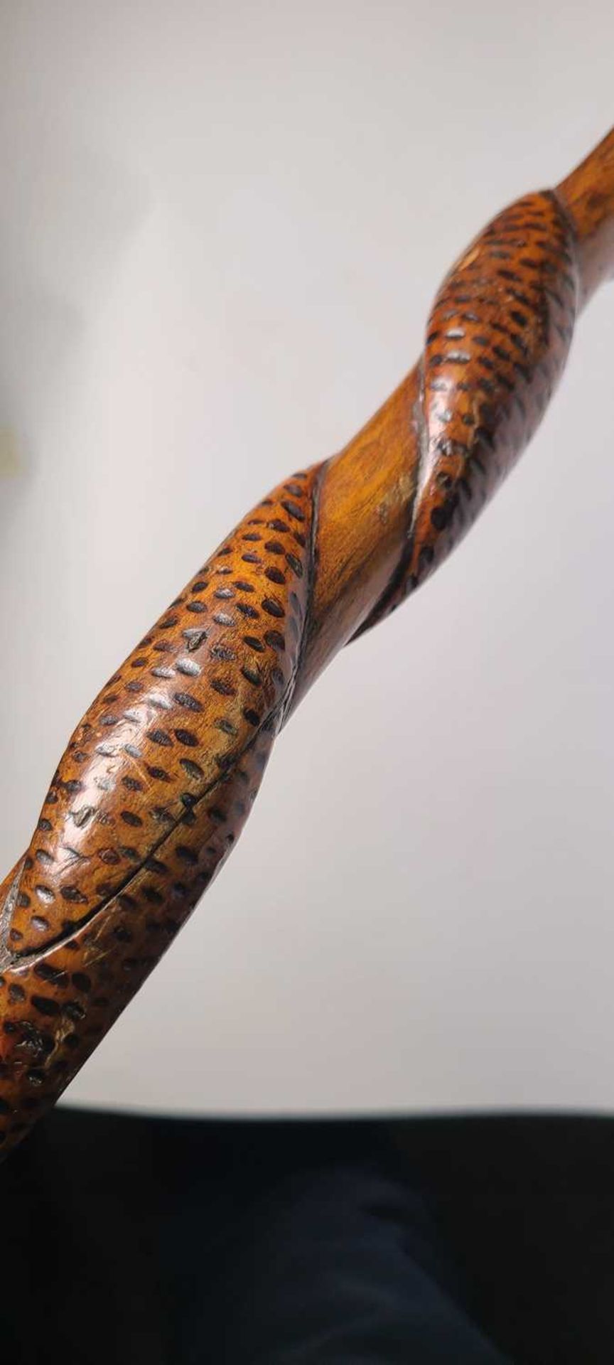 A Victorian carved beech walking stick, - Image 58 of 61