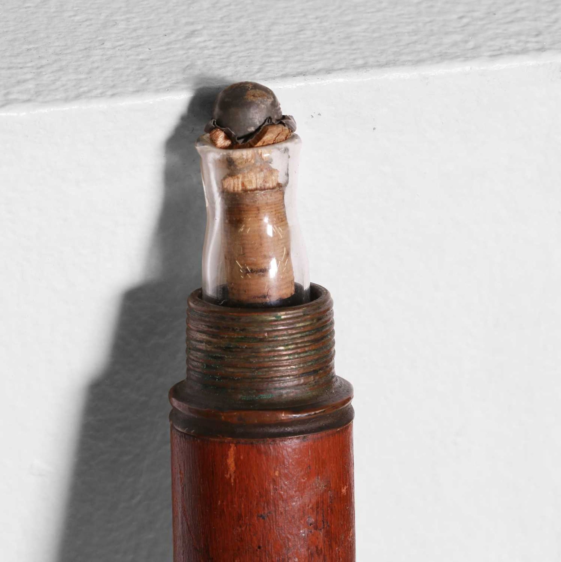 A Victorian specimen marble walking stick, - Image 2 of 8