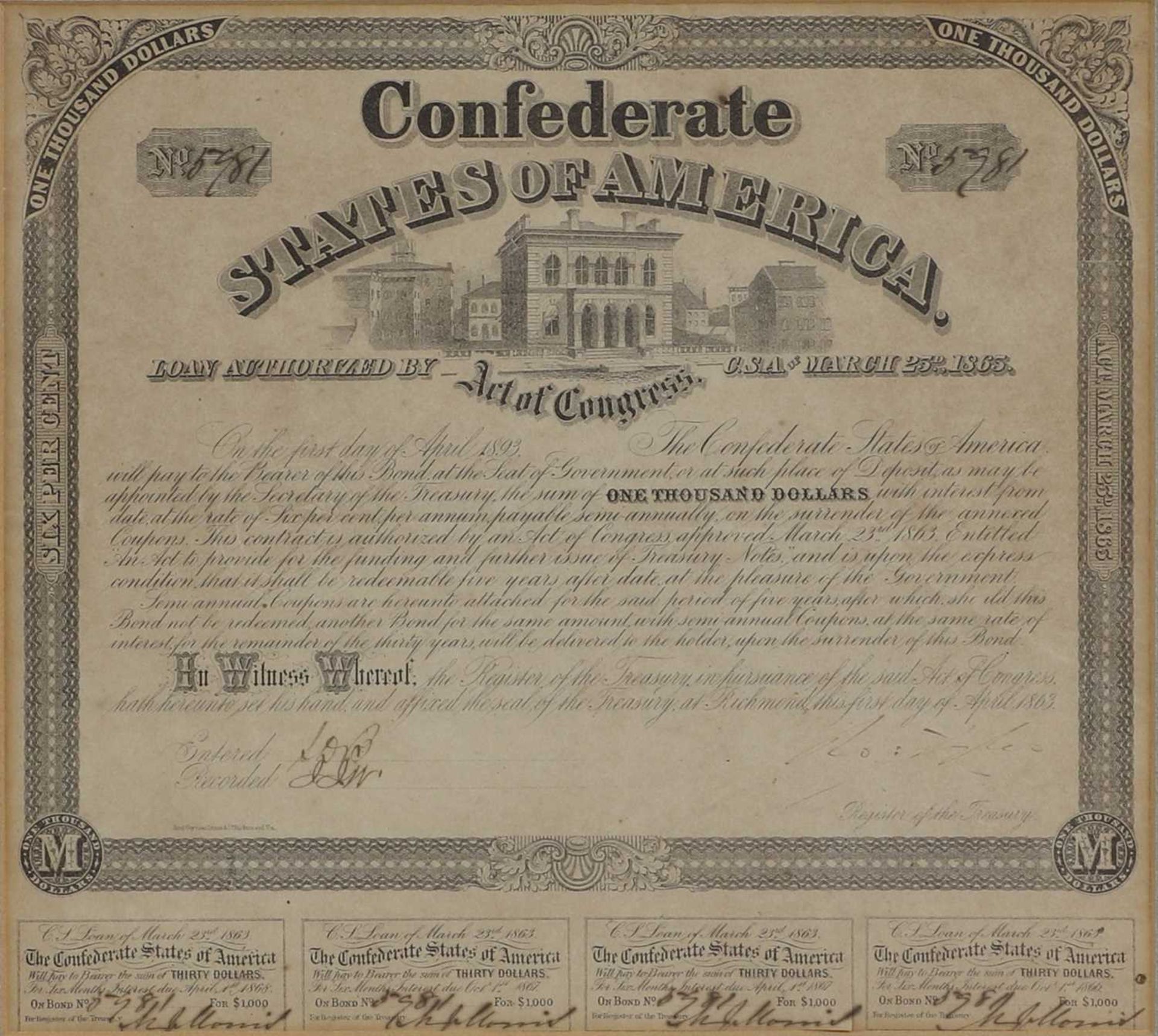 A group of three American bonds, - Image 7 of 15