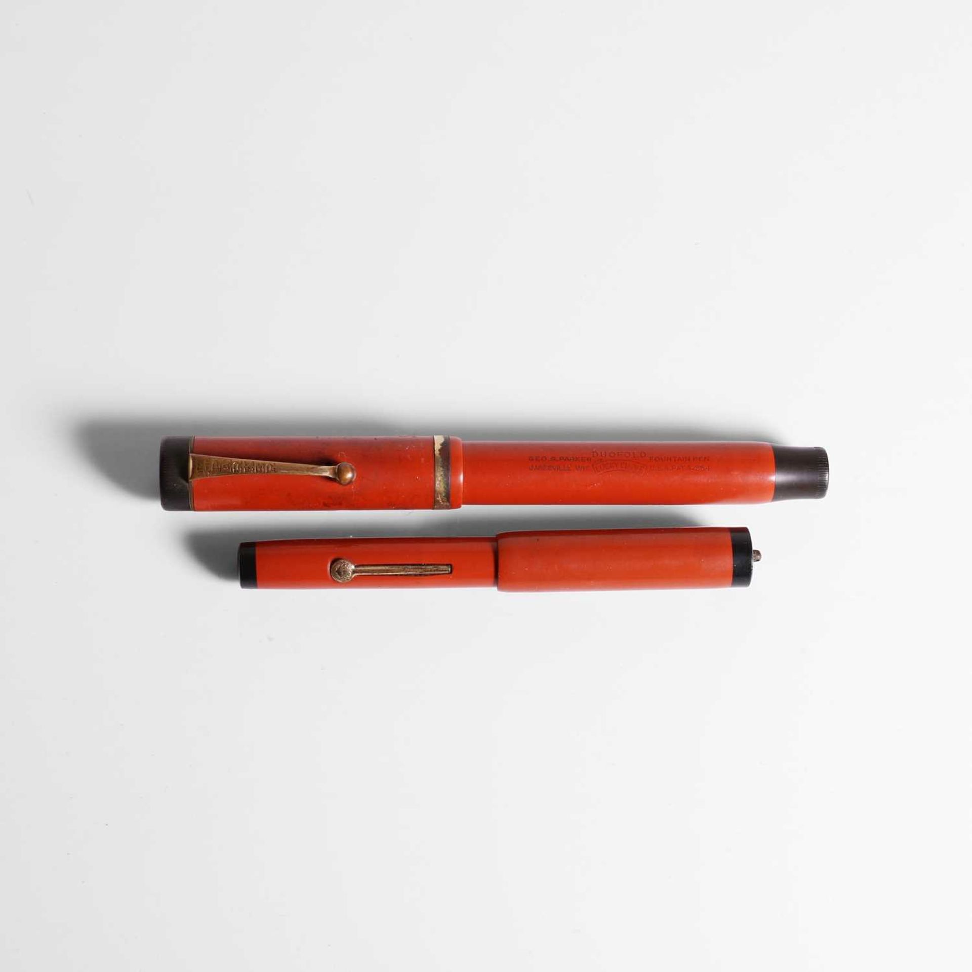 A Parker 'Duofold Senior' fountain pen,