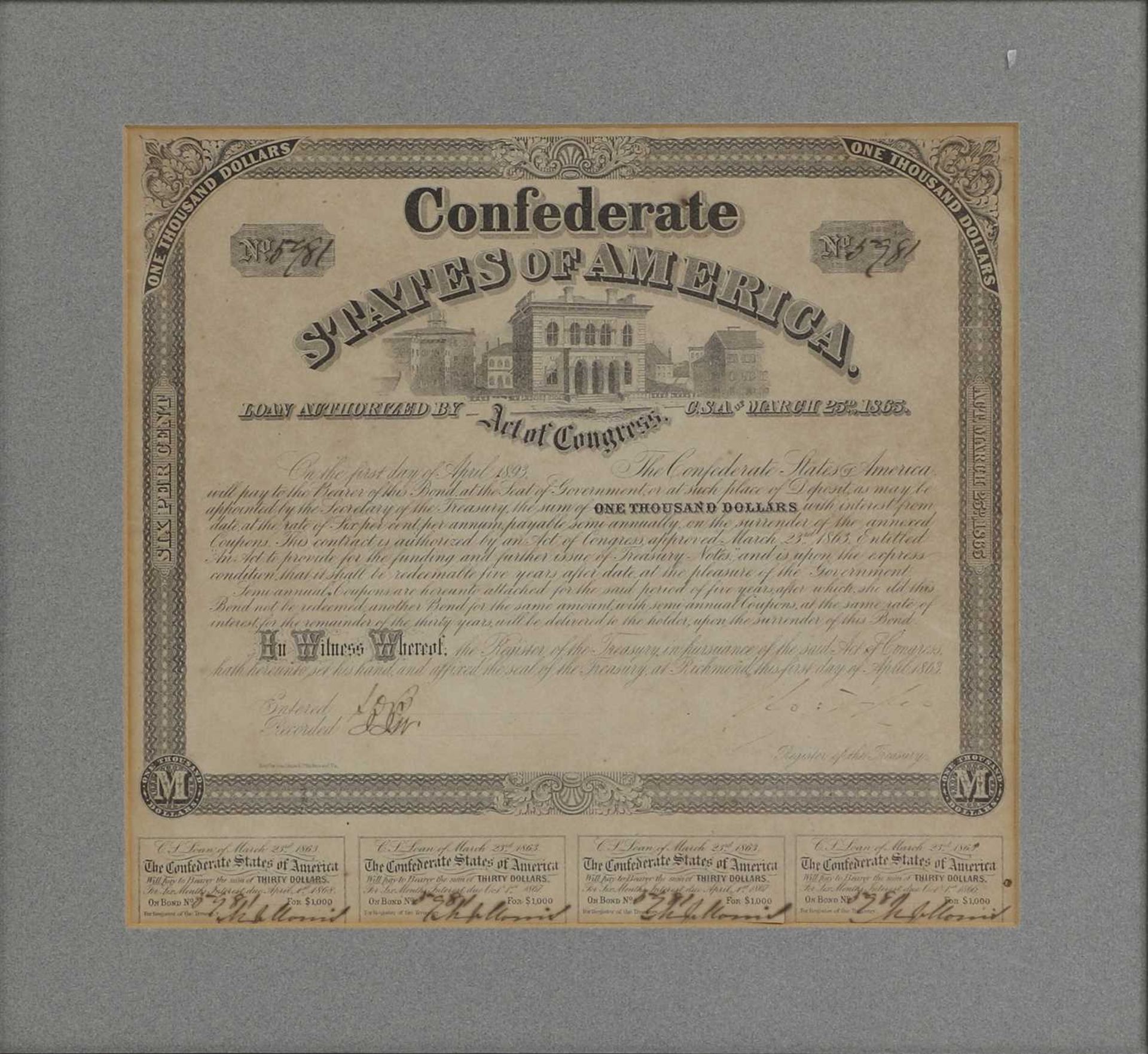 A group of three American bonds, - Image 10 of 15