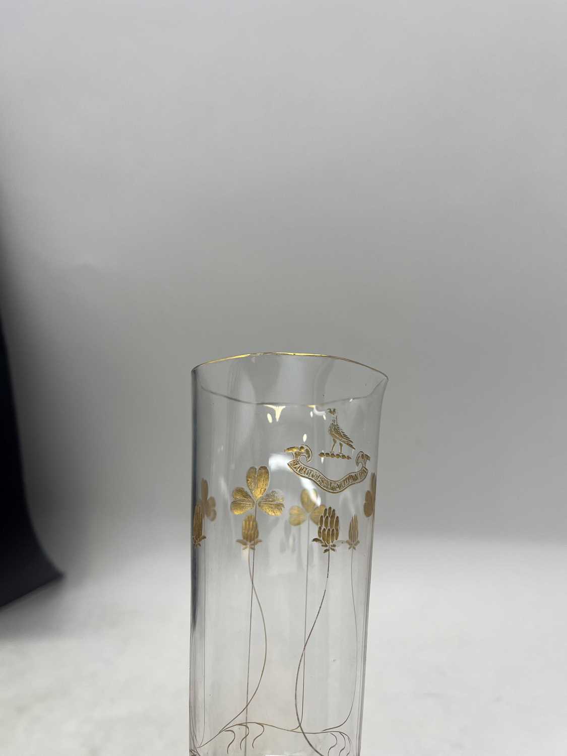 A suite of armorial drinking glasses - Image 9 of 21
