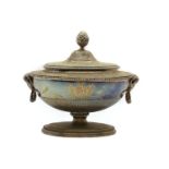 A George III silver tureen and cover