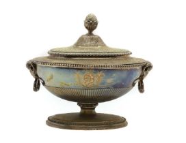 A George III silver tureen and cover