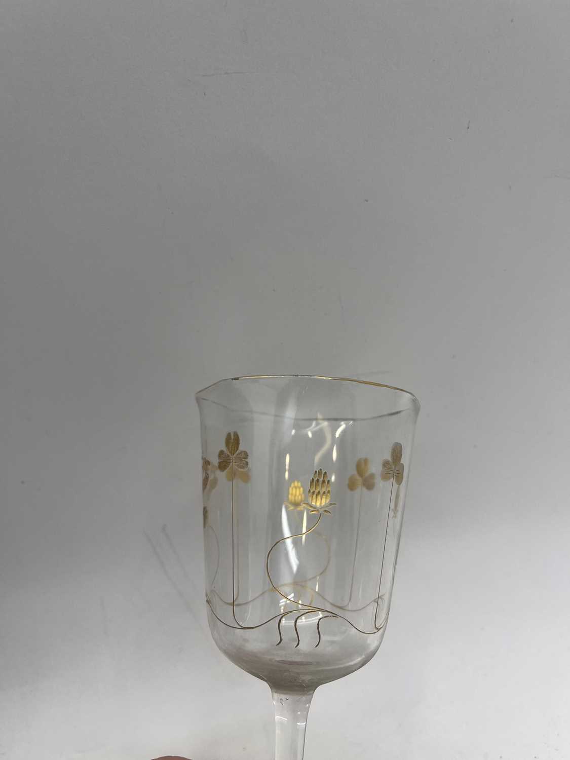 A suite of armorial drinking glasses - Image 20 of 21