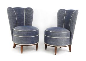 A pair of 'Alice' side chairs,