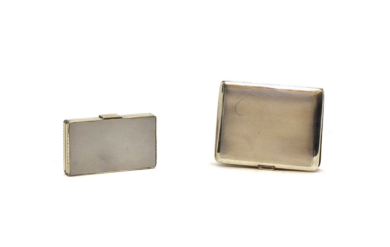 An Art Deco enamelled silver cigarette case - Image 2 of 4