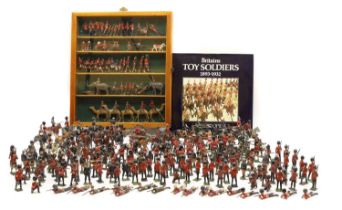 A large collection of Britains and lead soldiers,