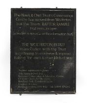 A painted sign from the Wolterton Estate,