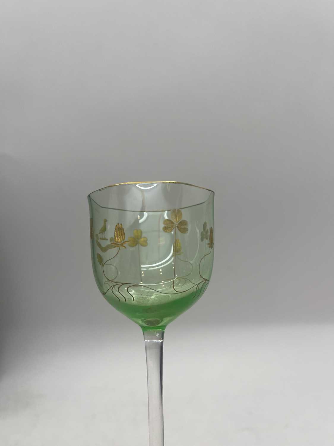 A suite of armorial drinking glasses - Image 17 of 21