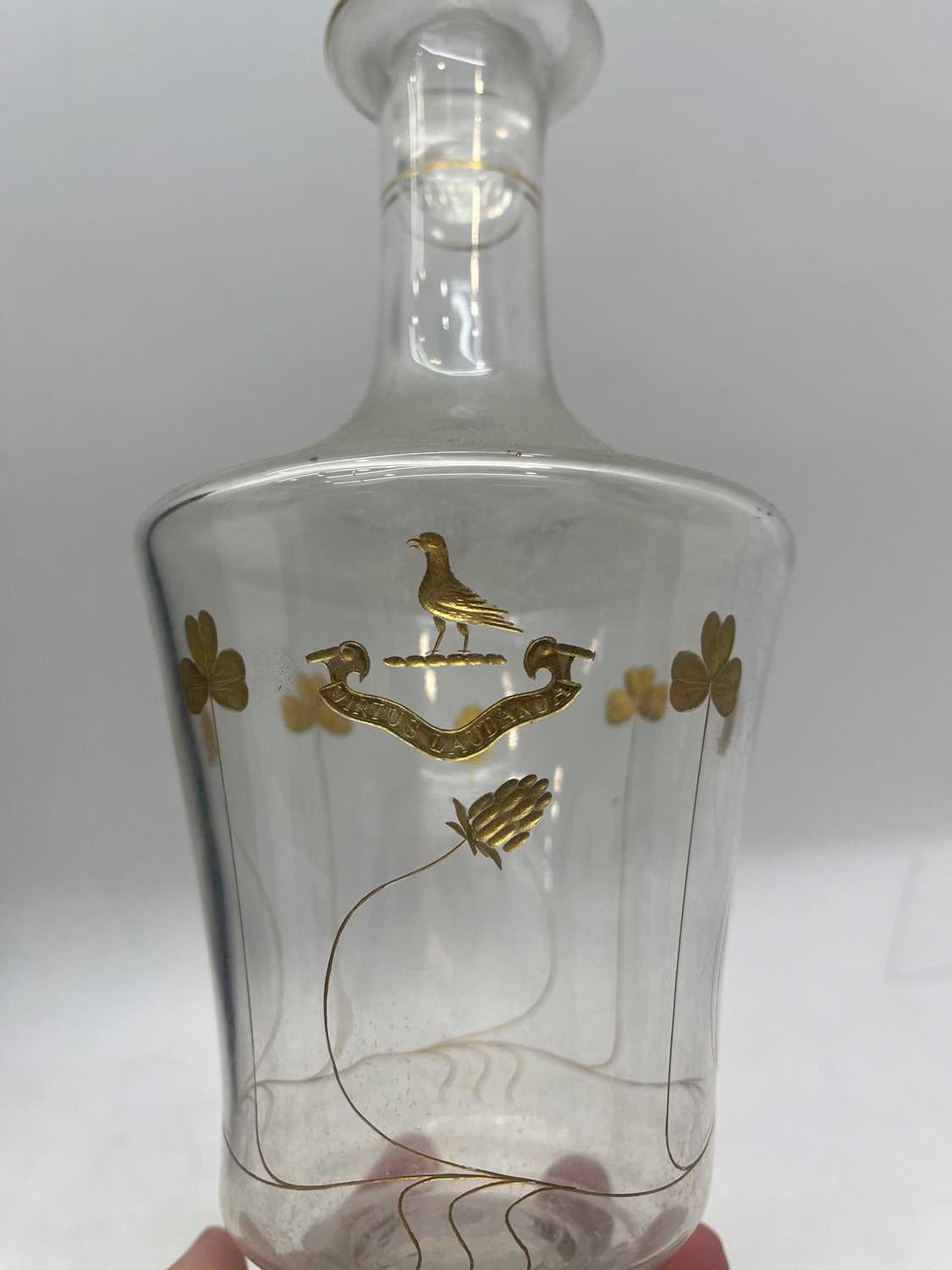 A suite of armorial drinking glasses - Image 12 of 21