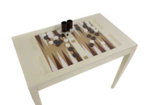 A 'Backgammon' table,