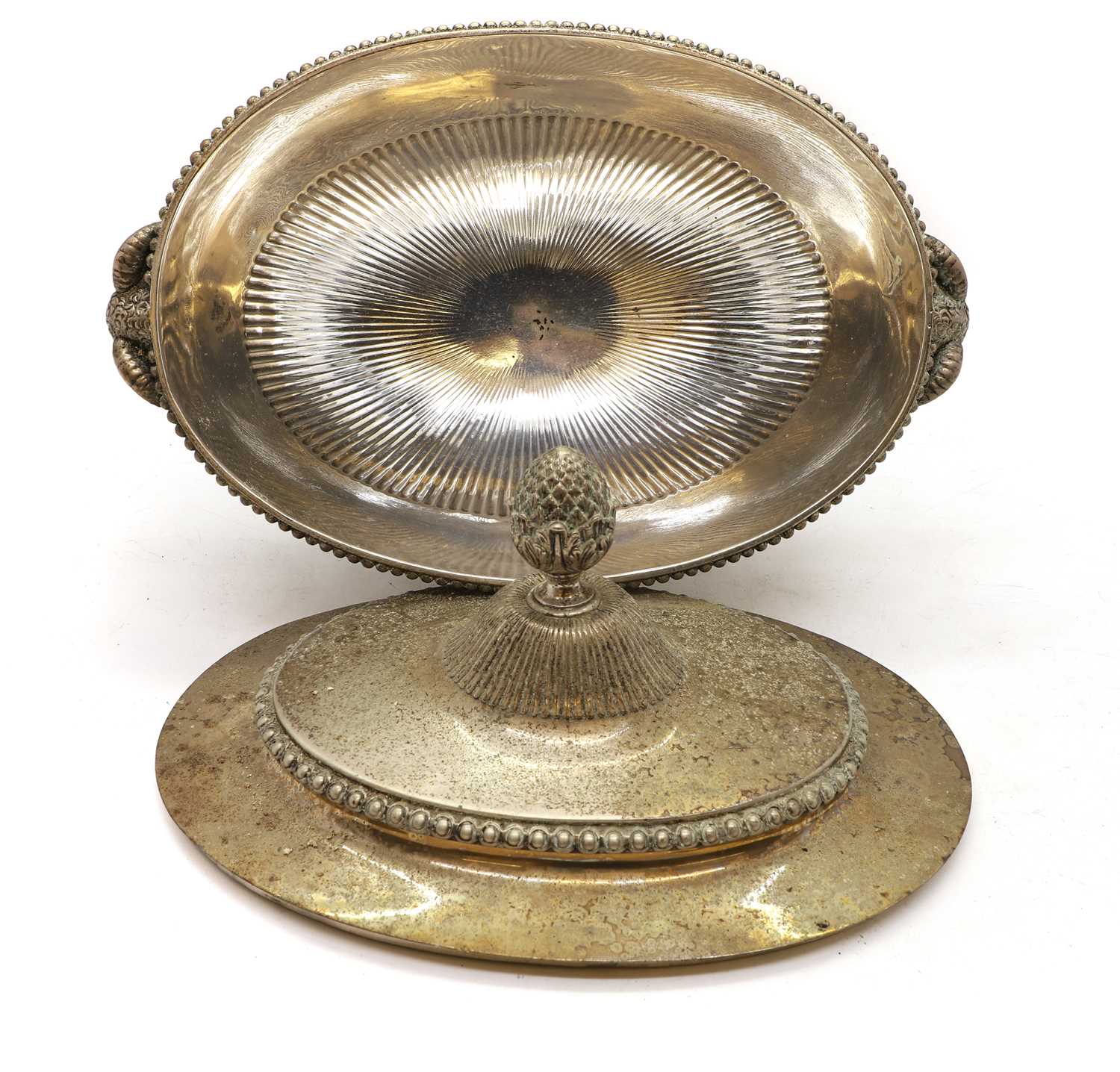 A George III silver tureen and cover - Image 5 of 26