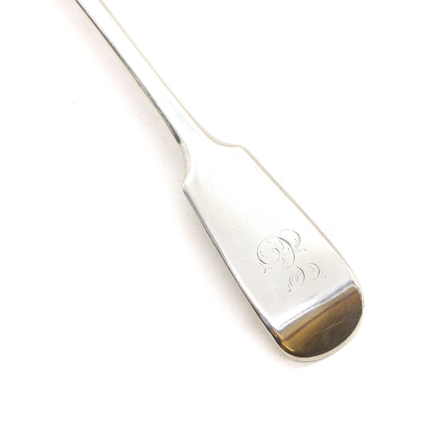 A Victorian silver serving spoon - Image 3 of 3