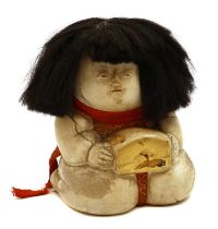 A small Japanese Gosho Nigyo doll,