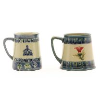 An Arthur Lasenby Liberty and William Moorcroft mug,