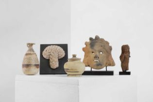 A group of five small antiquities,