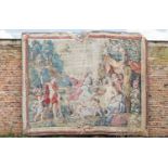 A Louis XV Gobelins mythological tapestry of the Marriage of Cupid and Psyche,