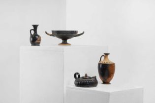 A group of four Greek pottery vessels,