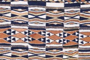 A Fulani wool blanket or 'arkilla jenngo',