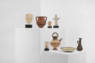 A group of eight small Cypriot antiquities,