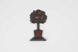 A Victorian cast iron doorstop,