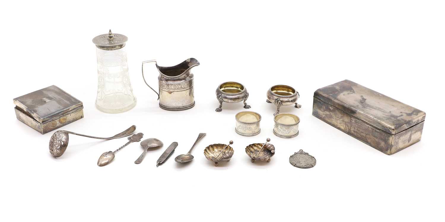 A group of silver items - Bild 6 aus 6