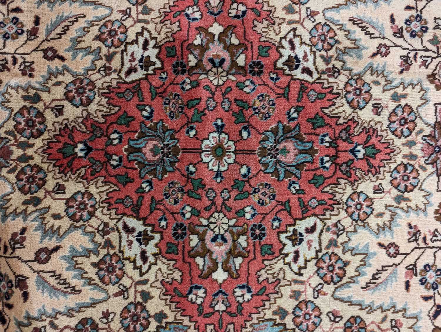 A Tabriz carpet - Image 7 of 25