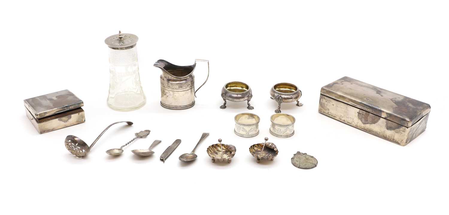 A group of silver items - Bild 3 aus 6