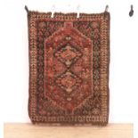 A Kashan rug