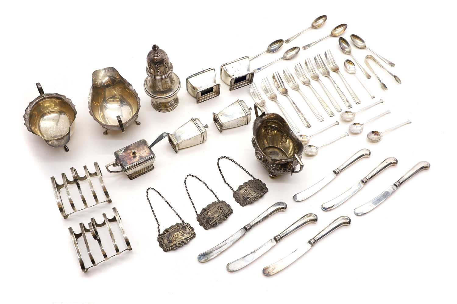 A collection of silver items, - Bild 3 aus 4